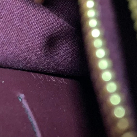 Louis Vuitton Vernis Sunset Boulevard Clutch Bag Violette Purple - Picture 11 of 12